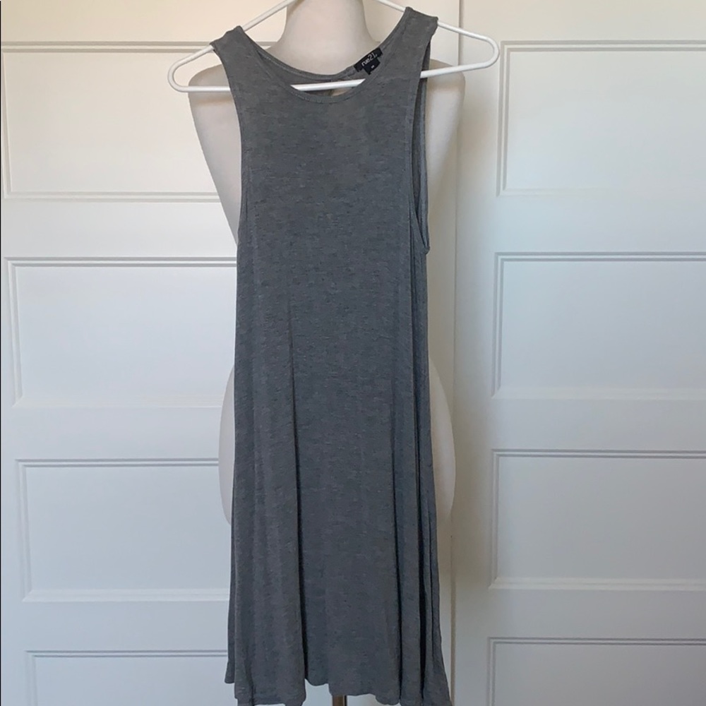 Rue 21 Gray Tunic Dress